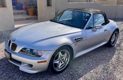 2002 BMW M Roadster in Titanium Silver Metallic over Black Nappa