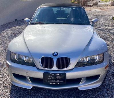 2002 BMW M Roadster in Titanium Silver Metallic over Black Nappa