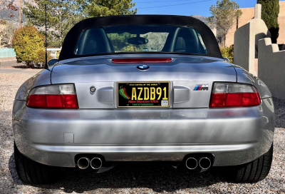 2002 BMW M Roadster in Titanium Silver Metallic over Black Nappa