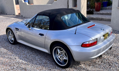 2002 BMW M Roadster in Titanium Silver Metallic over Black Nappa