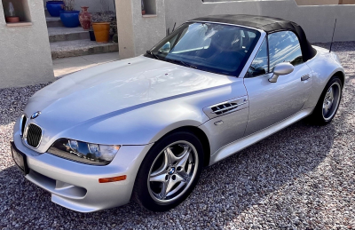 2002 BMW M Roadster in Titanium Silver Metallic over Black Nappa