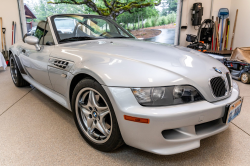 2002 BMW M Roadster in Titanium Silver Metallic over Black Nappa