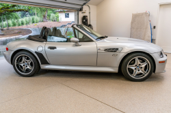 2002 BMW M Roadster in Titanium Silver Metallic over Black Nappa