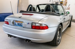 2002 BMW M Roadster in Titanium Silver Metallic over Black Nappa