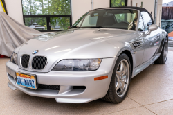 2002 BMW M Roadster in Titanium Silver Metallic over Black Nappa