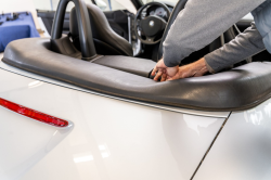 2002 BMW M Roadster in Titanium Silver Metallic over Black Nappa