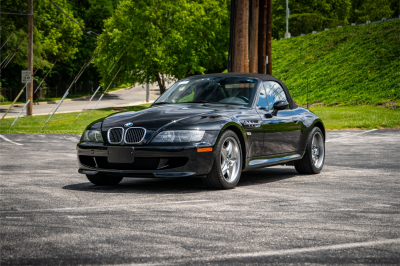 2002 BMW M Roadster in Black Sapphire Metallic over Black Nappa