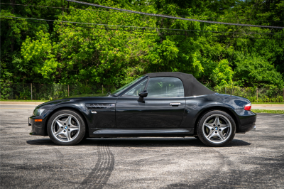 2002 BMW M Roadster in Black Sapphire Metallic over Black Nappa