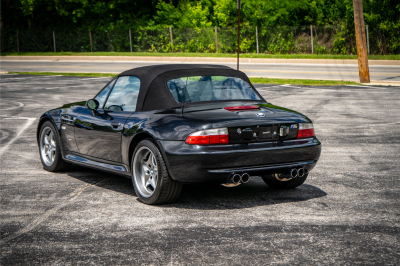 2002 BMW M Roadster in Black Sapphire Metallic over Black Nappa