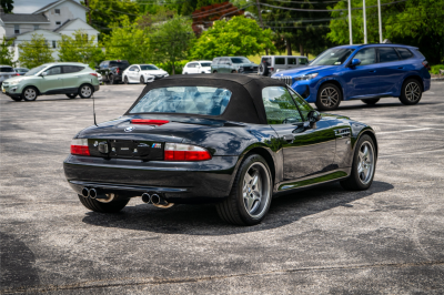 2002 BMW M Roadster in Black Sapphire Metallic over Black Nappa