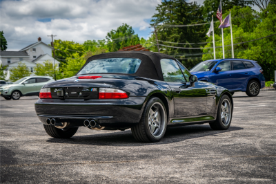 2002 BMW M Roadster in Black Sapphire Metallic over Black Nappa