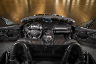 2002 BMW M Roadster in Black Sapphire Metallic over Black Nappa