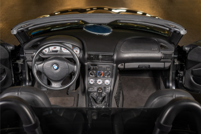 2002 BMW M Roadster in Black Sapphire Metallic over Black Nappa