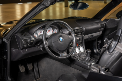 2002 BMW M Roadster in Black Sapphire Metallic over Black Nappa