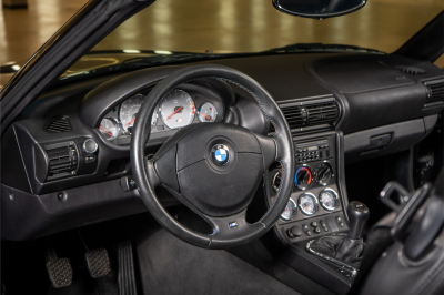 2002 BMW M Roadster in Black Sapphire Metallic over Black Nappa