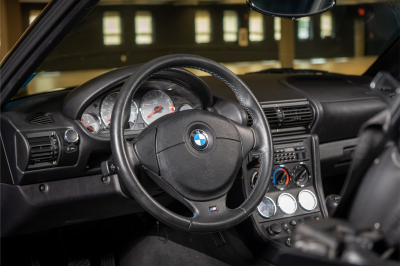 2002 BMW M Roadster in Black Sapphire Metallic over Black Nappa