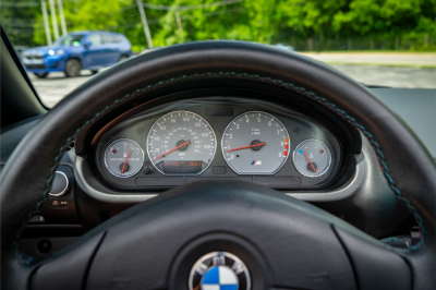 2002 BMW M Roadster in Black Sapphire Metallic over Black Nappa