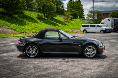 2002 BMW M Roadster in Black Sapphire Metallic over Black Nappa