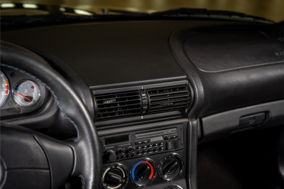 2002 BMW M Roadster in Black Sapphire Metallic over Black Nappa