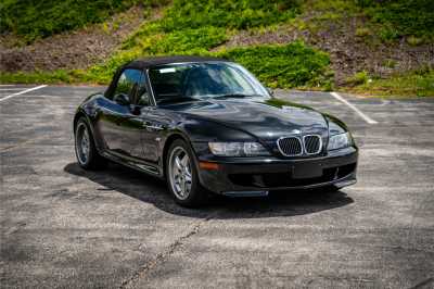 2002 BMW M Roadster in Black Sapphire Metallic over Black Nappa