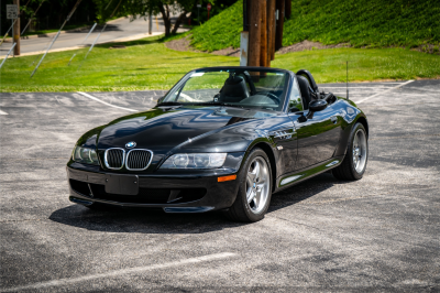 2002 BMW M Roadster in Black Sapphire Metallic over Black Nappa