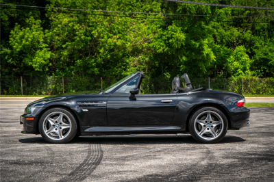 2002 BMW M Roadster in Black Sapphire Metallic over Black Nappa