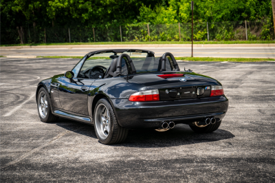 2002 BMW M Roadster in Black Sapphire Metallic over Black Nappa