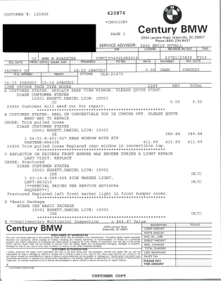 2002 BMW M Roadster in Black Sapphire Metallic over Black Nappa