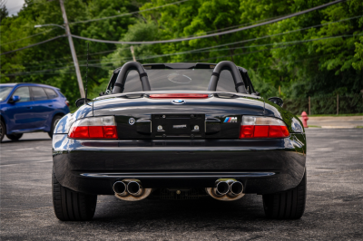 2002 BMW M Roadster in Black Sapphire Metallic over Black Nappa