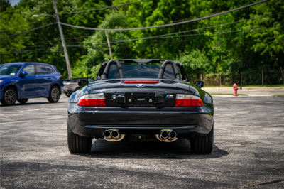 2002 BMW M Roadster in Black Sapphire Metallic over Black Nappa
