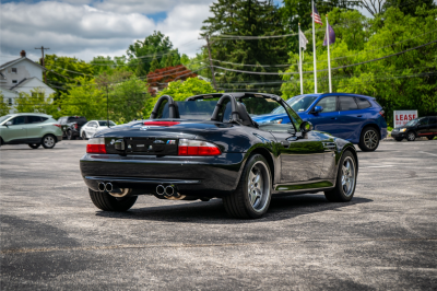 2002 BMW M Roadster in Black Sapphire Metallic over Black Nappa
