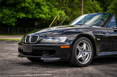 2002 BMW M Roadster in Black Sapphire Metallic over Black Nappa