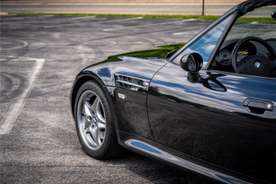 2002 BMW M Roadster in Black Sapphire Metallic over Black Nappa