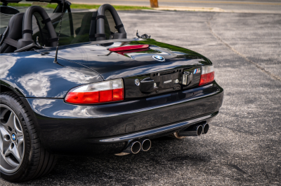 2002 BMW M Roadster in Black Sapphire Metallic over Black Nappa