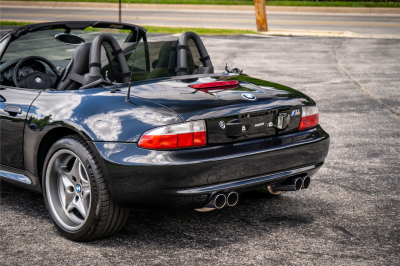 2002 BMW M Roadster in Black Sapphire Metallic over Black Nappa