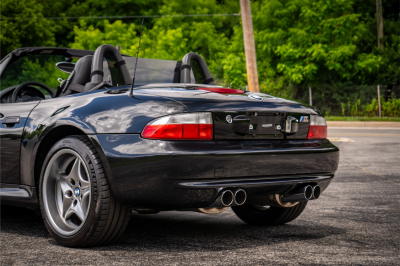 2002 BMW M Roadster in Black Sapphire Metallic over Black Nappa