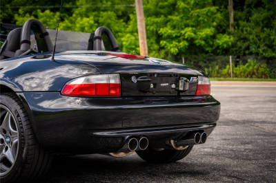 2002 BMW M Roadster in Black Sapphire Metallic over Black Nappa