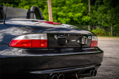 2002 BMW M Roadster in Black Sapphire Metallic over Black Nappa