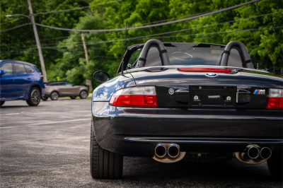 2002 BMW M Roadster in Black Sapphire Metallic over Black Nappa