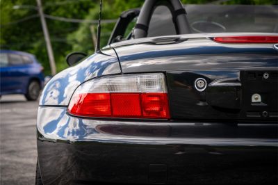 2002 BMW M Roadster in Black Sapphire Metallic over Black Nappa