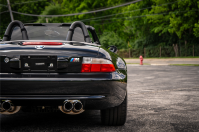 2002 BMW M Roadster in Black Sapphire Metallic over Black Nappa