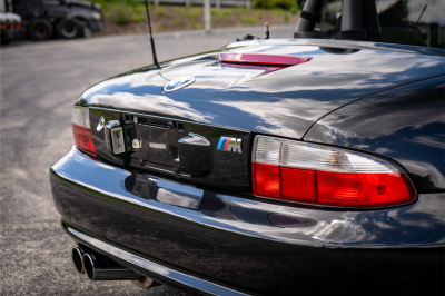 2002 BMW M Roadster in Black Sapphire Metallic over Black Nappa