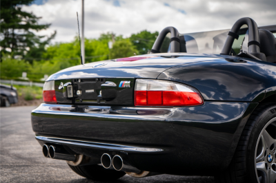 2002 BMW M Roadster in Black Sapphire Metallic over Black Nappa