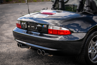 2002 BMW M Roadster in Black Sapphire Metallic over Black Nappa