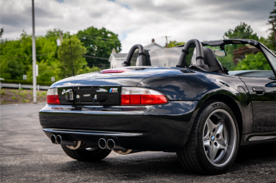 2002 BMW M Roadster in Black Sapphire Metallic over Black Nappa