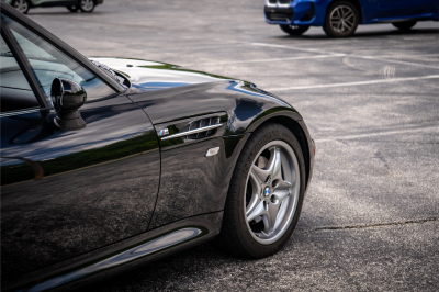 2002 BMW M Roadster in Black Sapphire Metallic over Black Nappa