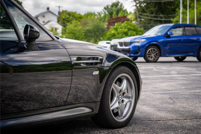 2002 BMW M Roadster in Black Sapphire Metallic over Black Nappa