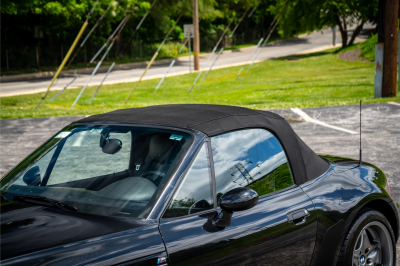 2002 BMW M Roadster in Black Sapphire Metallic over Black Nappa