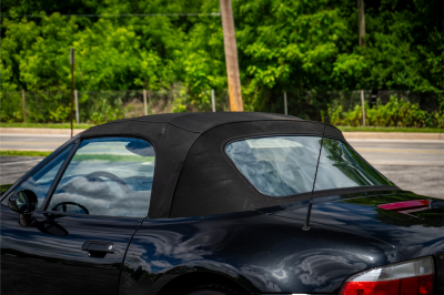 2002 BMW M Roadster in Black Sapphire Metallic over Black Nappa