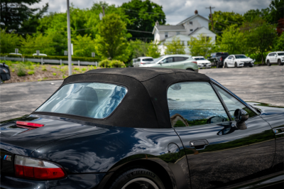2002 BMW M Roadster in Black Sapphire Metallic over Black Nappa